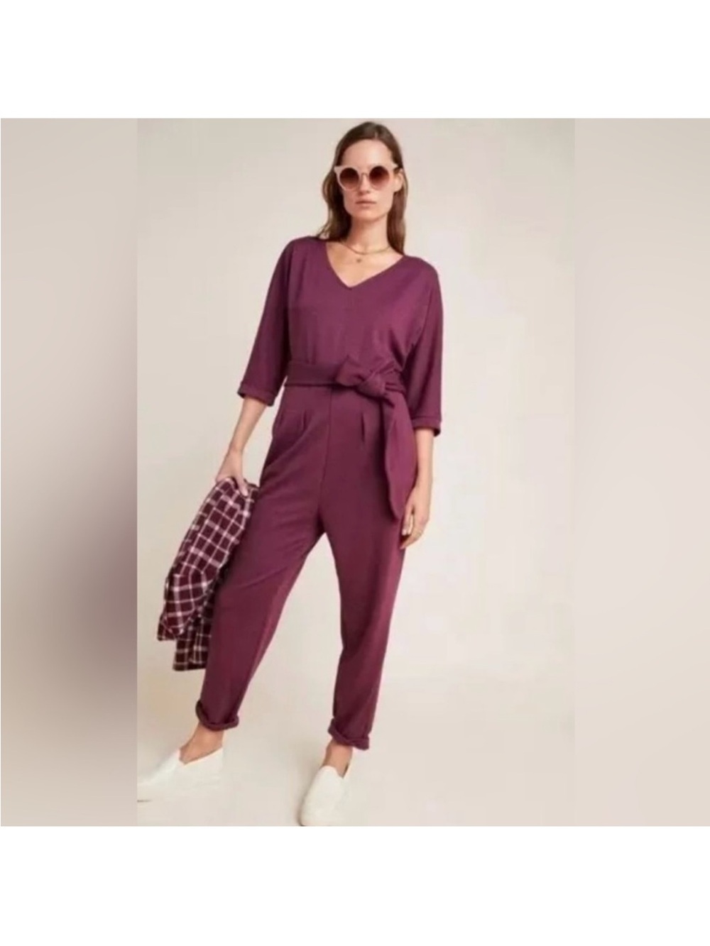 Anthropologie Sutton Ponte Jumpsuit In Size Medium